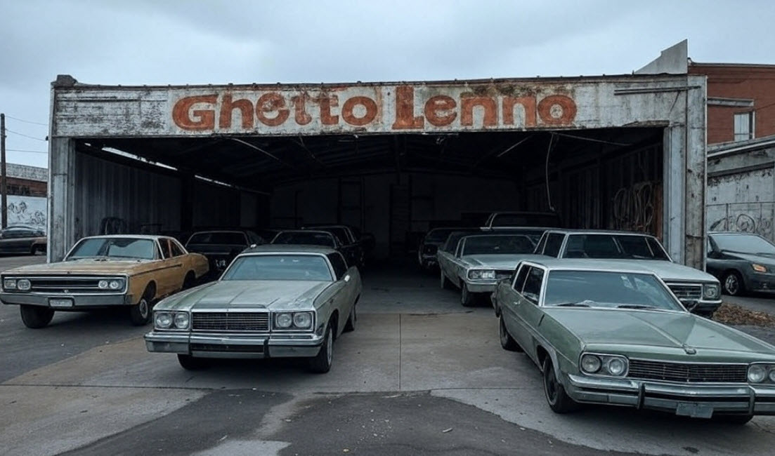 Ghetto Lenno Car Collection Garage